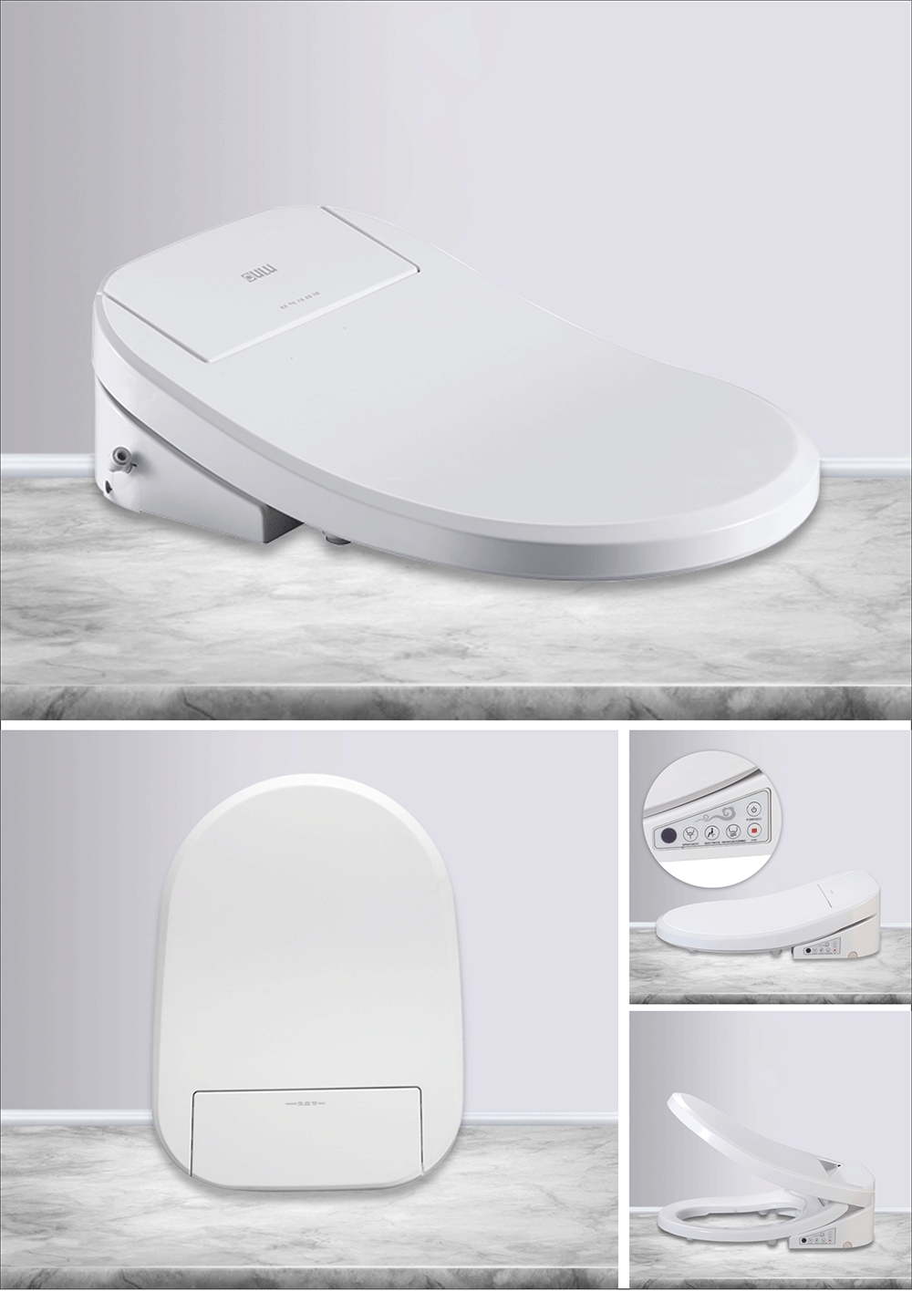 Upgrade Your Toilet with OL-X102 Smart Heated Bidet Seats with Remote Control (1)